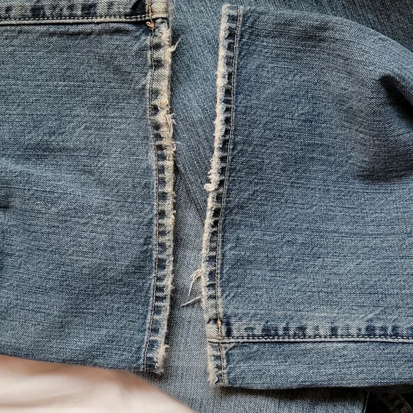 J.Crew Classic Button Fly Bootcut Jeans. SZ 6 100% cotton.... no stretch. - Picture 7 of 8